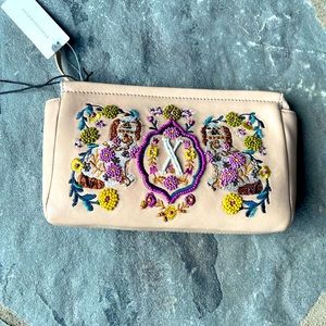 Corinne Lent for Anthropologie Monogram Pouch